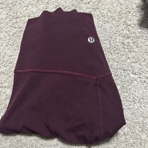 Marroon 28’ inch leggings lululemon